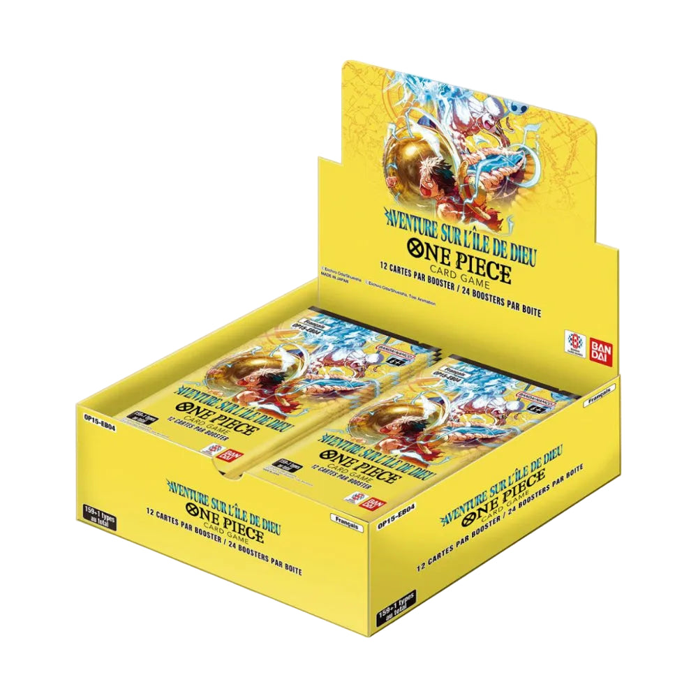 Display OP15 "Aventure sur l'île de Dieu" - One Piece