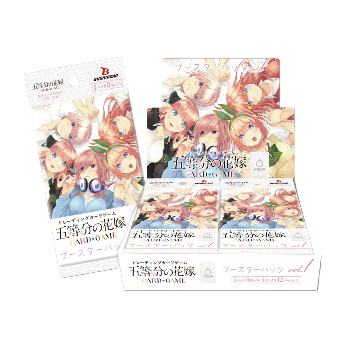 Display BP1 Vol. 1 - The Quintessential Quintuplets Card Game