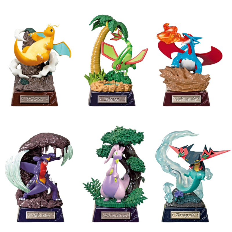 Pocket Statue Dragon Type - Pokémon - Blind Box - Re-ment