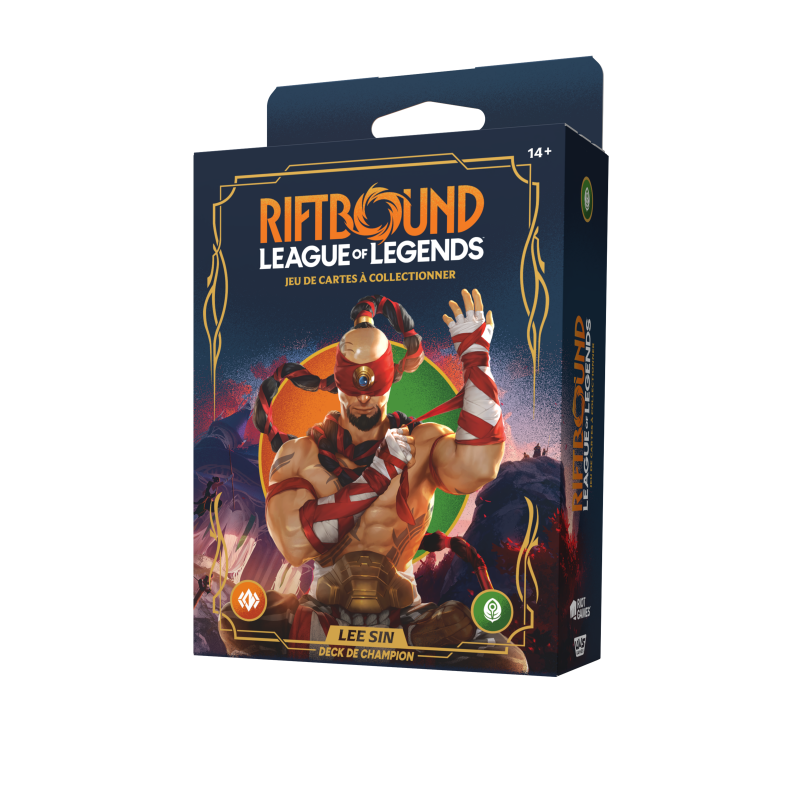 Deck de Champions : Lee Sin - Riftbound: League of Legends