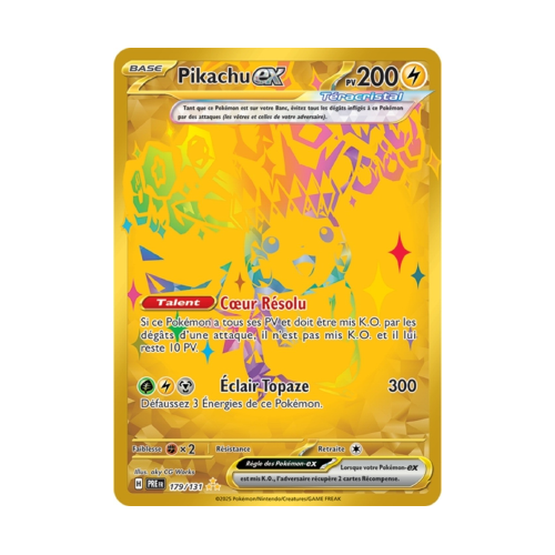 Pikachu ex (PRE 179)