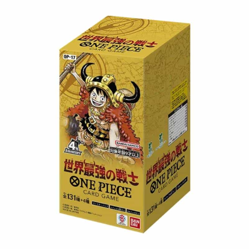 Display OP17 "The World's Strongest Warriors" - One Piece