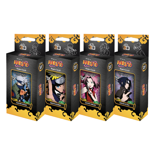 Team sets (lot de 4) - Naruto Mythos