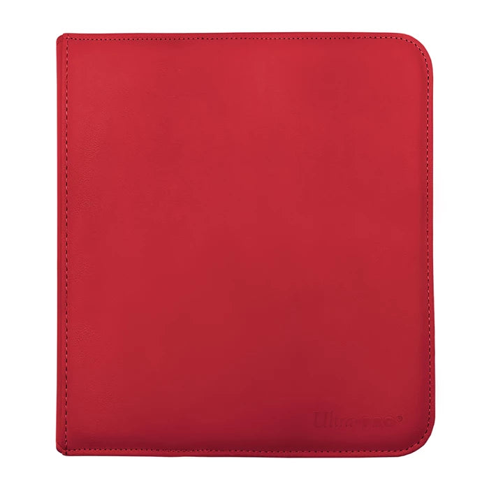 Binder Zippered 12-Pocket - Red - Ultra Pro