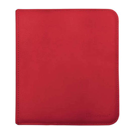 Binder Zippered 12-Pocket - Red - Ultra Pro