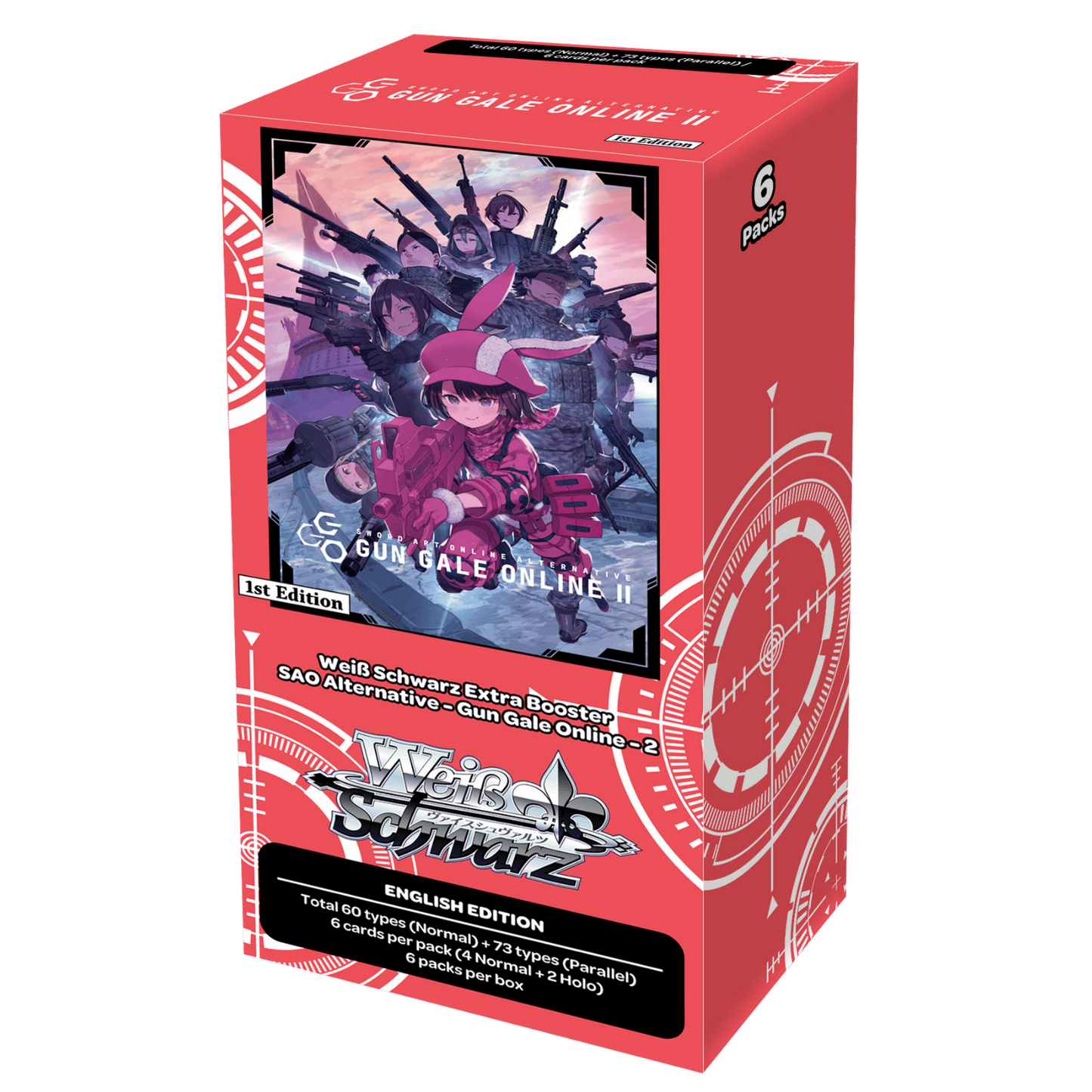 Display Sword Art Online Alternative Gun Gale Online II - Weiss Schwarz