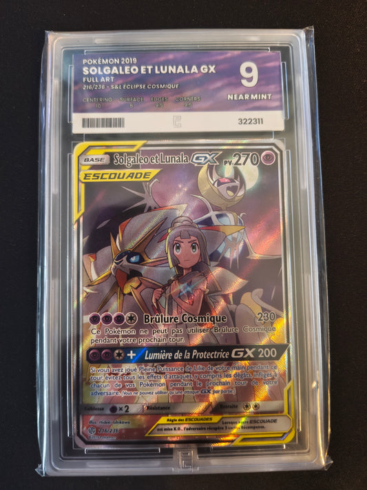 Solgaleo & Lunala GX (CEC 216) - Pure Grading 9