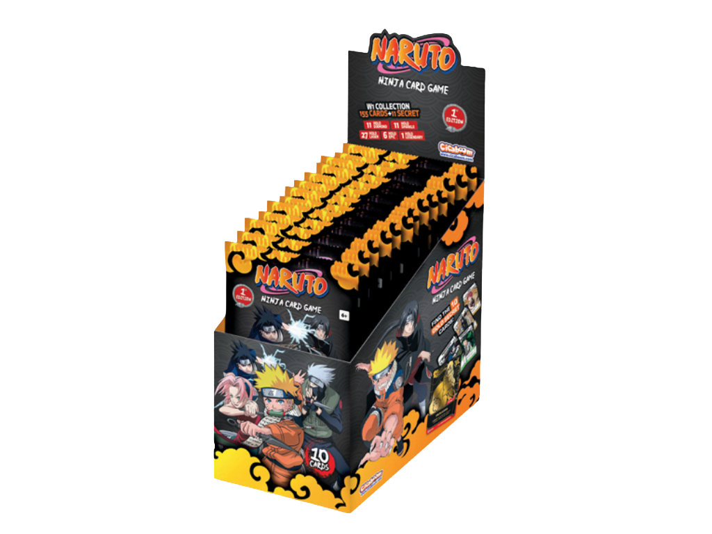 Display First set Booster packs - Edition 1 - Naruto Mythos