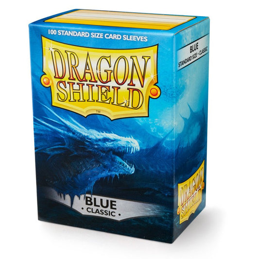 Dragon Shield - Standard Sleeves: Blue [Classic] (100 Sleeves)