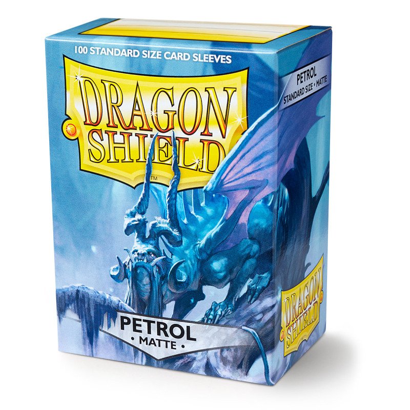 Dragon Shield - Standard Sleeves: Petrol [Matte] (100 Sleeves)