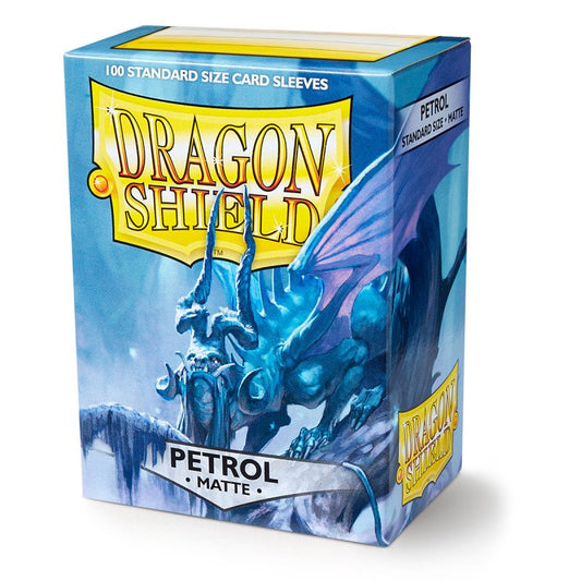Dragon Shield - Standard Sleeves: Petrol [Matte] (100 Sleeves)