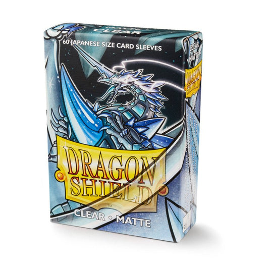 Dragon Shield - Japanese Sleeves: Clear [Matte] (60 Sleeves)