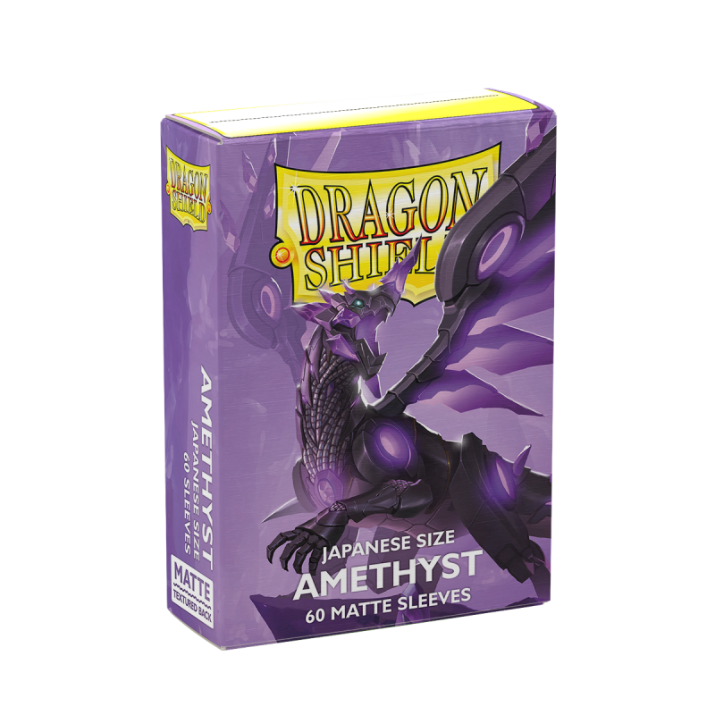 Dragon Shield - Japanese Sleeves: Amethyst [Matte] (60 Sleeves)