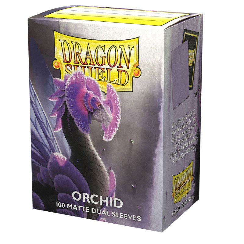 Dragon Shield - Standard Dual Sleeves: Orchid [Matte] (100 Sleeves)