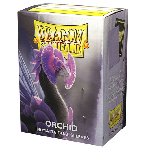 Dragon Shield - Standard Dual Sleeves: Orchid [Matte] (100 Sleeves)
