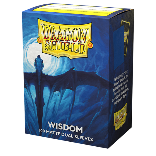 Dragon Shield - Standard Dual Sleeves: Wisdom [Matte] (100 Sleeves)