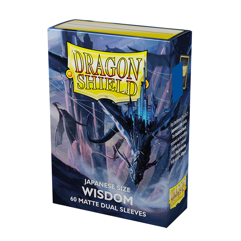 Dragon Shield - Japanese Dual Sleeves: Wisdom [Matte] (60 Sleeves)
