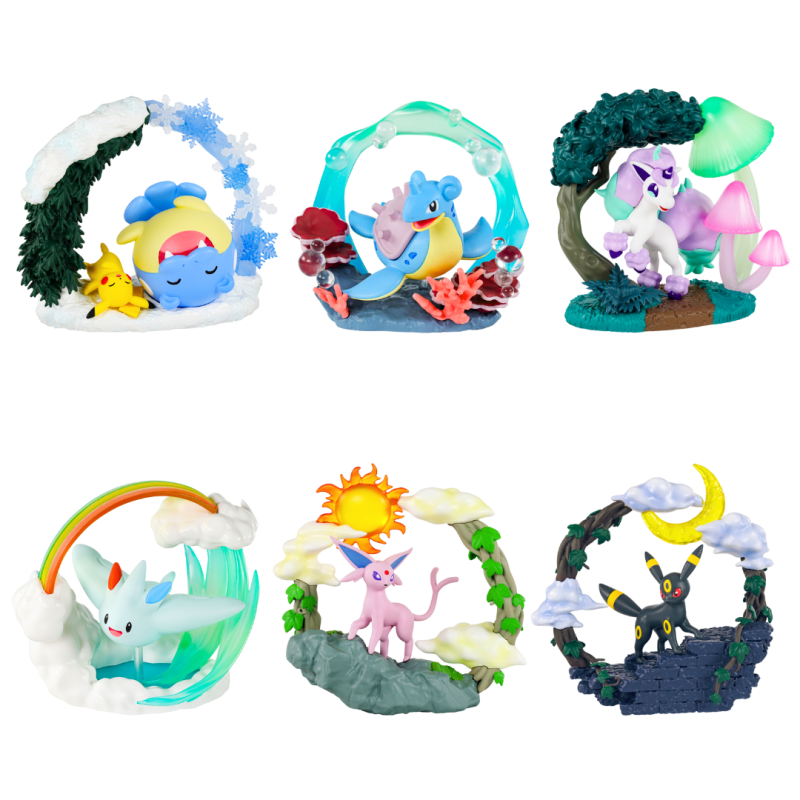 Circular Diorama - Pokémon - Blind Box - Re-ment
