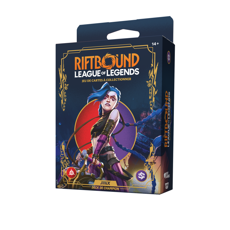 Deck de Champions : Jinx - Riftbound: League of Legends