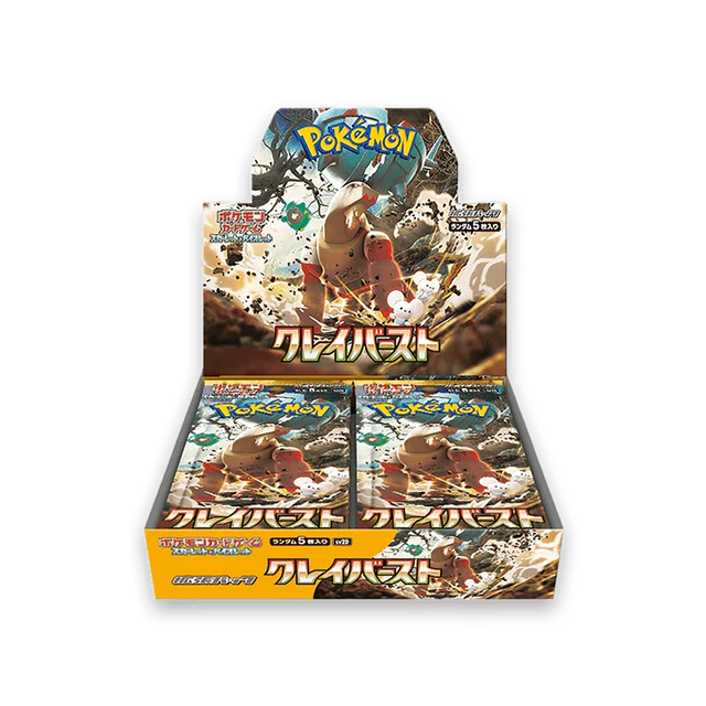 Display sv2D Clay Burst - Pokémon