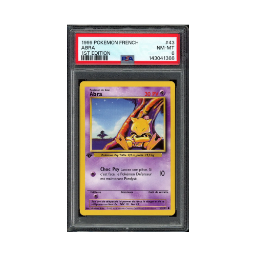 Abra (Set de base) - Edition 1 - PSA 8