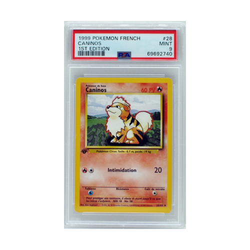 Caninos (Set de base) - Edition 1 - PSA 9