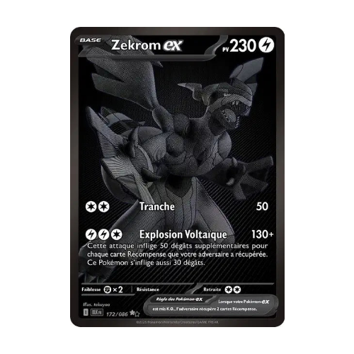 Zekrom ex (BLK 172)