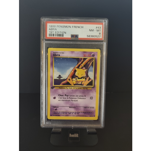 Abra (BS 43) - PSA 8 - Edition 1