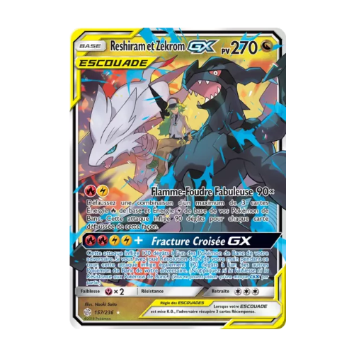 Reshiram & Zekrom GX (CEC 157)
